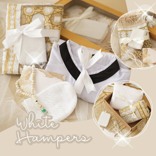 Hampers Kado Hadiah Pernikahan Ulang Tahun Wisuda White Edition