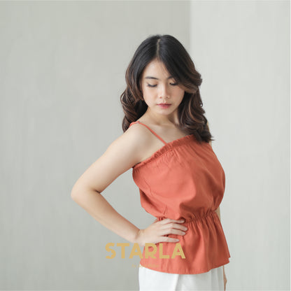 Praline Korean Tanktop Crop Wanita