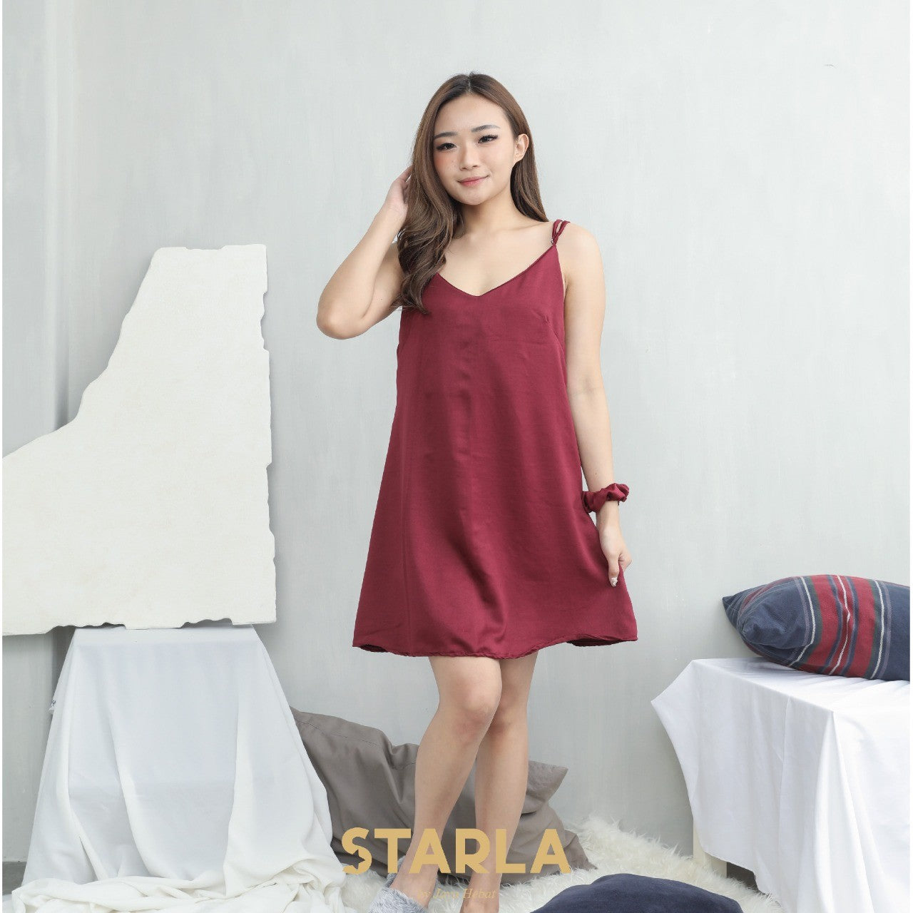 Maira Short Backless Dress