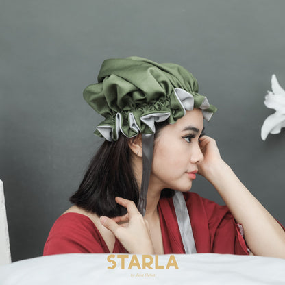 Hairnet Penutup Kepala Haircap Topi Chef Kain Jionni